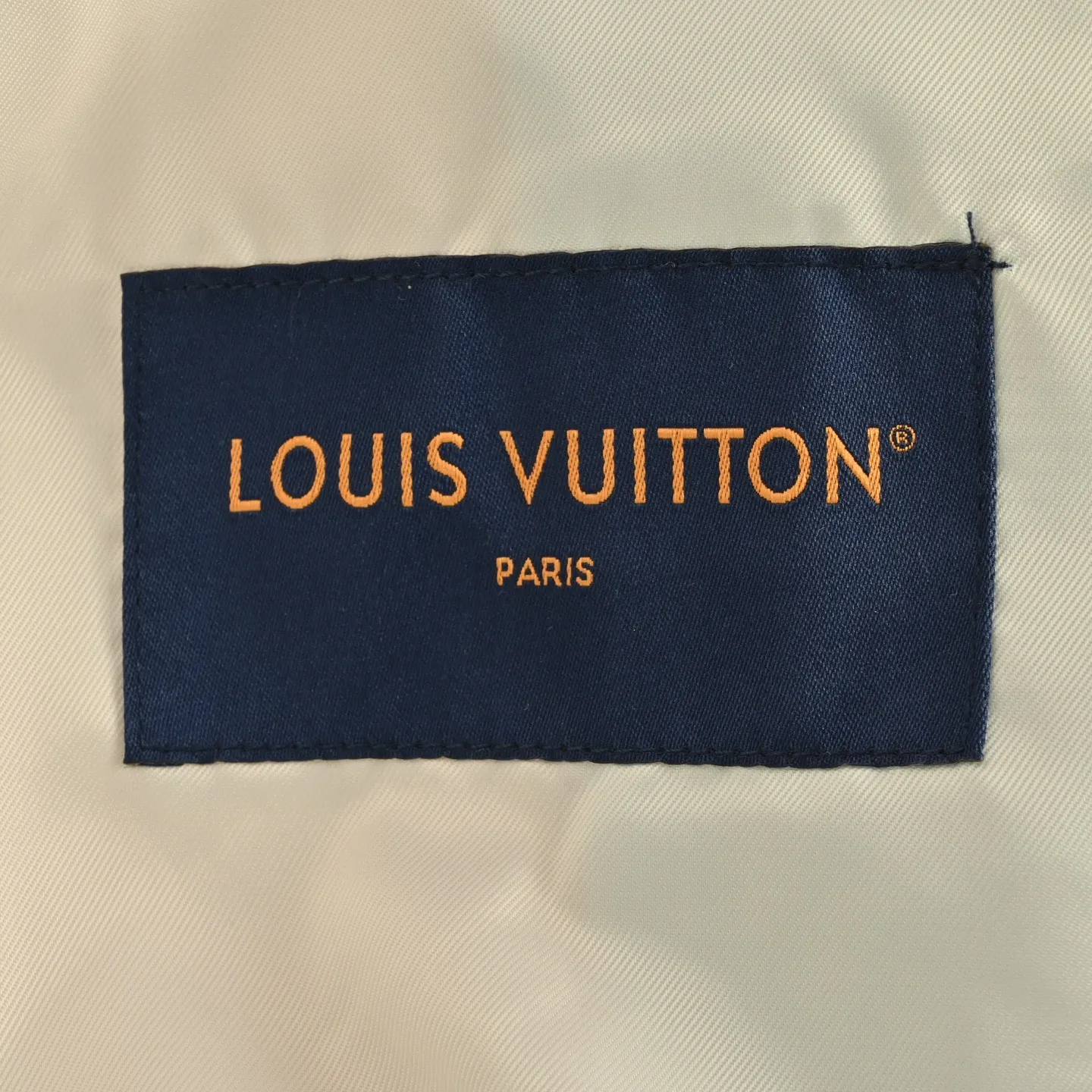 Louis Vuitton/Louis Vuitton duck towel embroidered sleeves old flower embossed baseball jacket